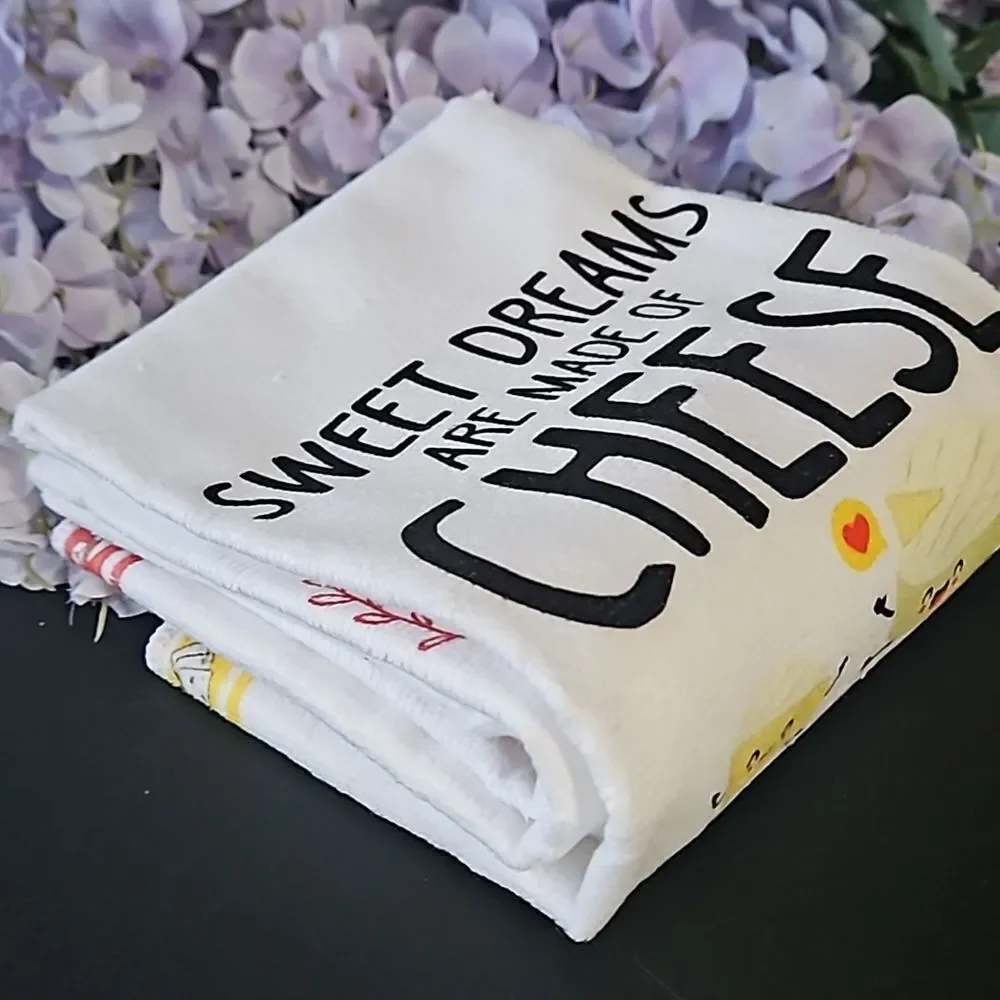 Funny Song Lyric  Kitchen Dish Towels